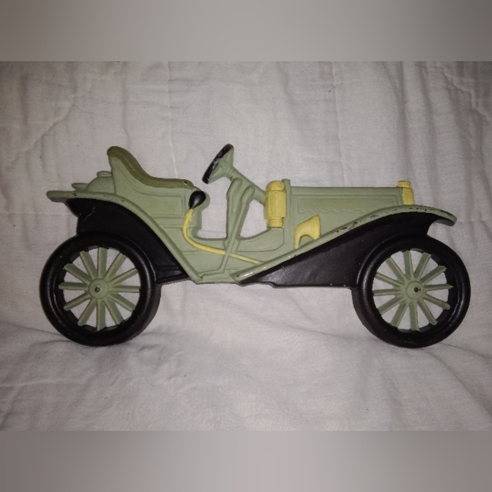 Vintage 1909 Hup Mobile Car Aluminum Wall Plaque Hanging Decor By Midwest